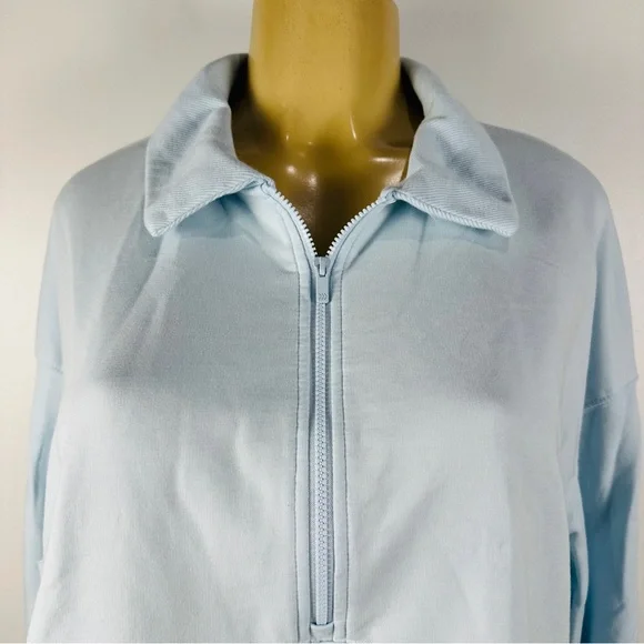 Set 4 All In Motion Joylab Athletic Running Shirts And Jacket Sz L Blue Black - Picture 15 of 16